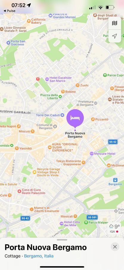 Porta Nuova Bergamo Apartments Exterior photo